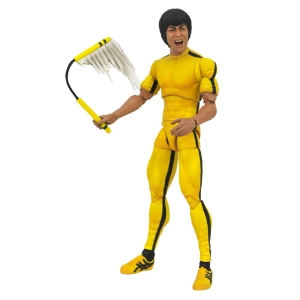 BRUCE LEE - Bruce Lee Select Yellow Jumpsuit Action Figure - Damaged Box
