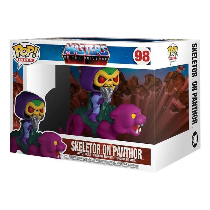 POP! Rides #98 - Masters of the Universe - Skeletor on Panthor Vinyl Figure