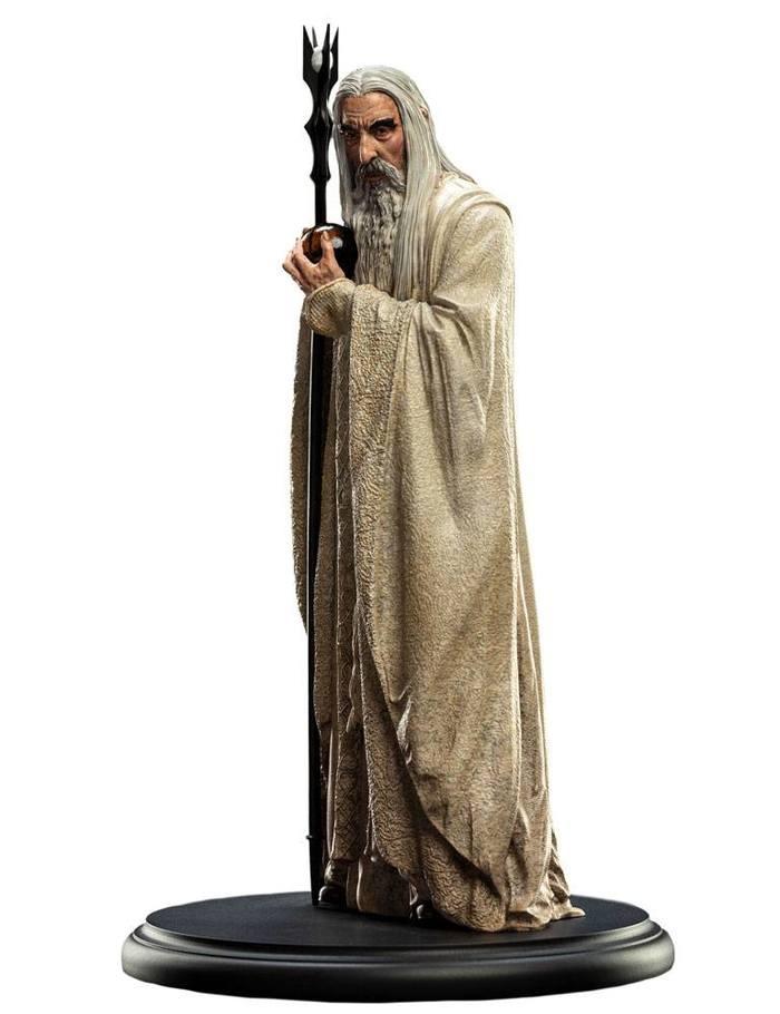 LORD OF THE RINGS - Saruman The White Polystone Statue