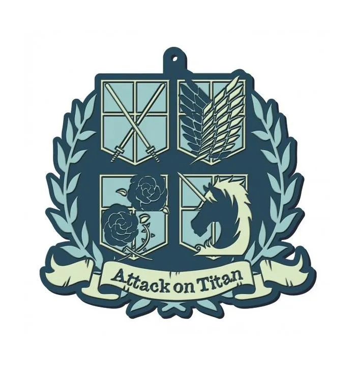 ATTACK ON TITAN - Logo Rubber Coaster Ichiban Kuji