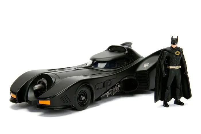 BATMAN - 1989 1/24 Batmobile with Batman figure Build N' Collect Diecast Kit