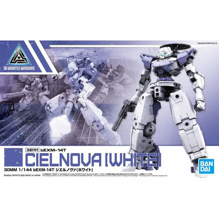 GUNDAM 30MM / 30 MINUTES MISSIONS - 1/144 bEXM-14T Cielnova White Model Kit # 31