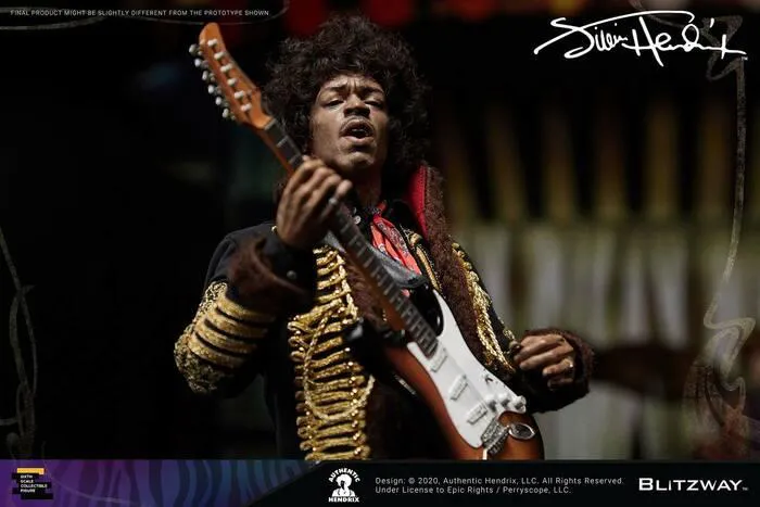JIMI HENDRIX - Jimi Hendrix 1/6 Action Figure 12"