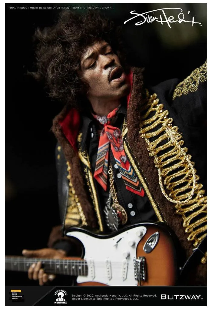 JIMI HENDRIX - Jimi Hendrix 1/6 Action Figure 12"