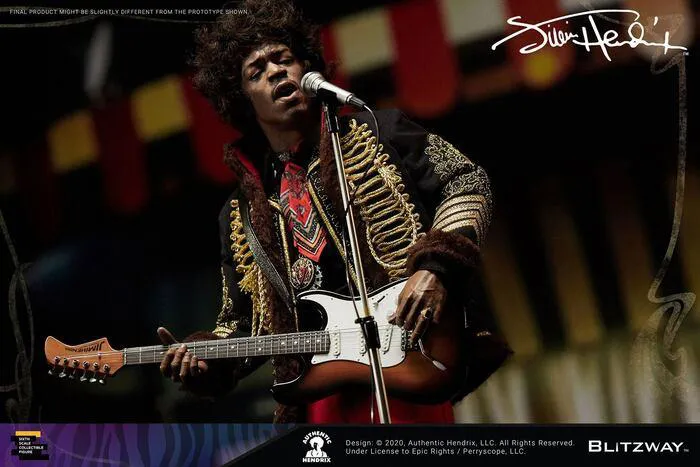 JIMI HENDRIX - Jimi Hendrix 1/6 Action Figure 12"
