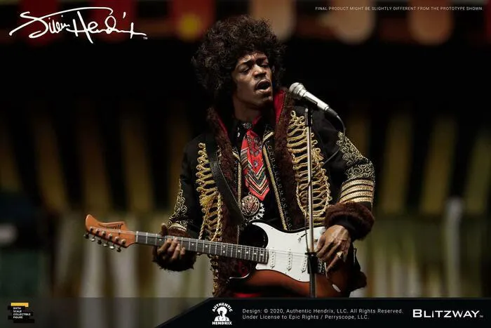 JIMI HENDRIX - Jimi Hendrix 1/6 Action Figure 12"