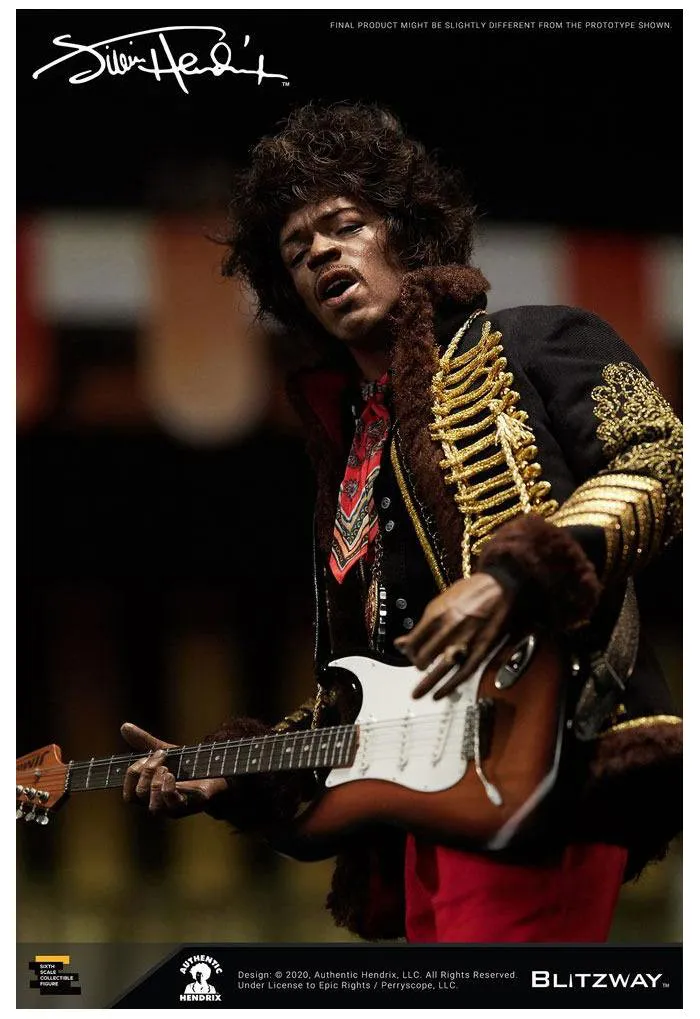 JIMI HENDRIX - Jimi Hendrix 1/6 Action Figure 12"