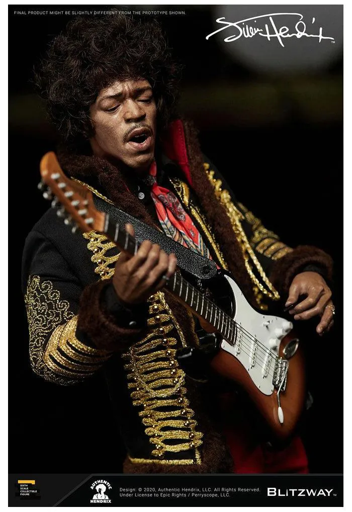 JIMI HENDRIX - Jimi Hendrix 1/6 Action Figure 12"