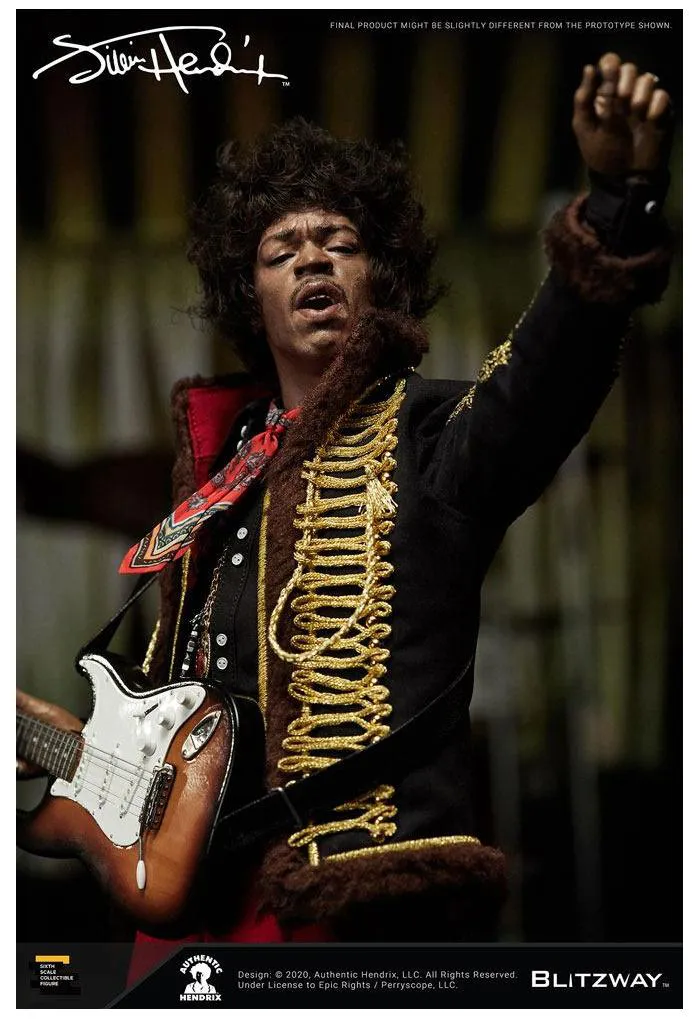 JIMI HENDRIX - Jimi Hendrix 1/6 Action Figure 12"