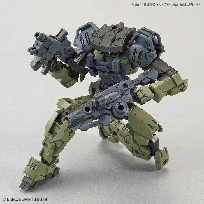GUNDAM 30MM / 30 MINUTES MISSIONS - 1/144 eEXM-17 Alto Green Model Kit # 11