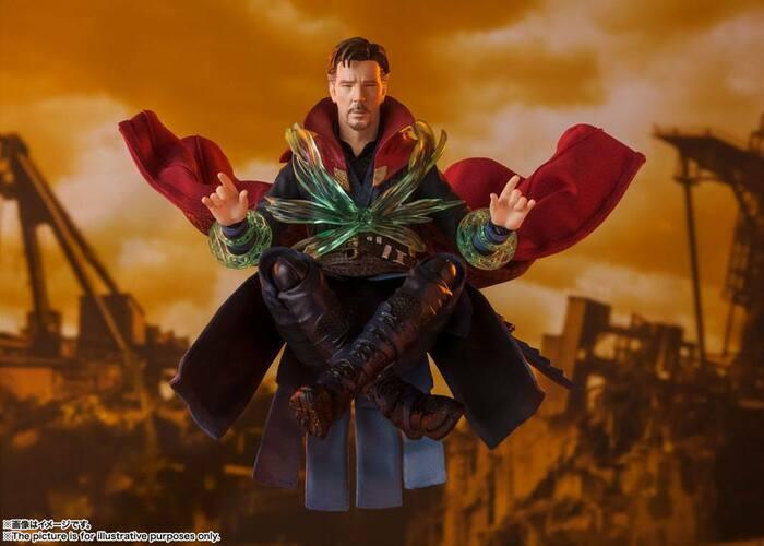 MARVEL - Avengers Infinity - Doctor Strange Battle on Titan Edition S.H. Figuarts Action Figure - Damaged Box