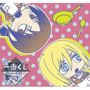ATTACK ON TITAN - Krista Lenz & Ymir Mini Towel Ichiban Kuji