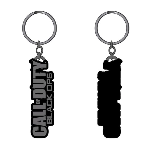 CALL OF DUTY - Black Ops Logo Rubber Keychain