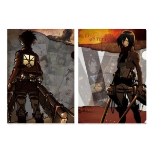 ATTACK ON TITAN - Clear files & Clips Set A Ichiban Kuji