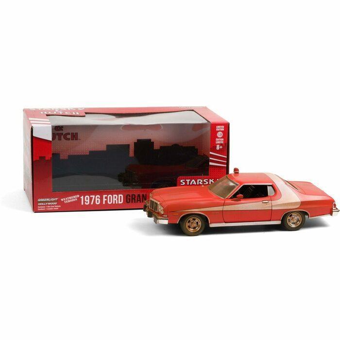 STARSKY & HUTCH - 1976 Gran Torino Weathered Ver. 1/24 Die Cast