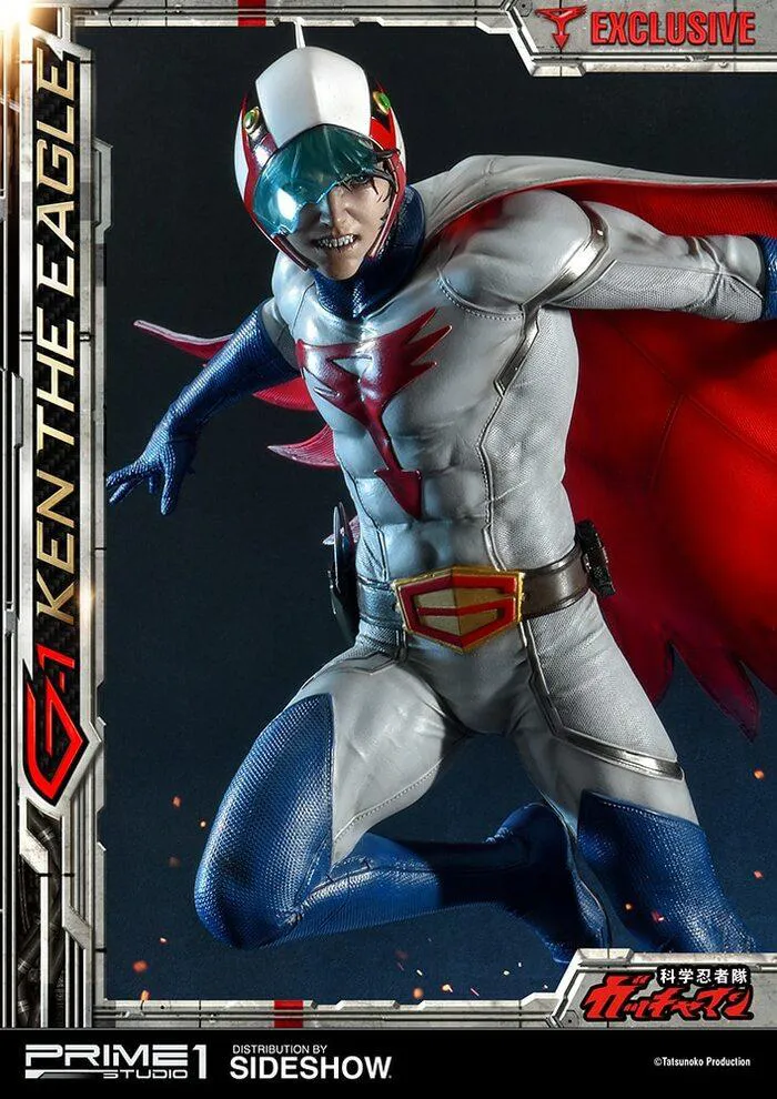 GATCHAMAN - Science Ninja Team - G-1 Ken the Eagle 1/4 Statue Exclusive Ver.
