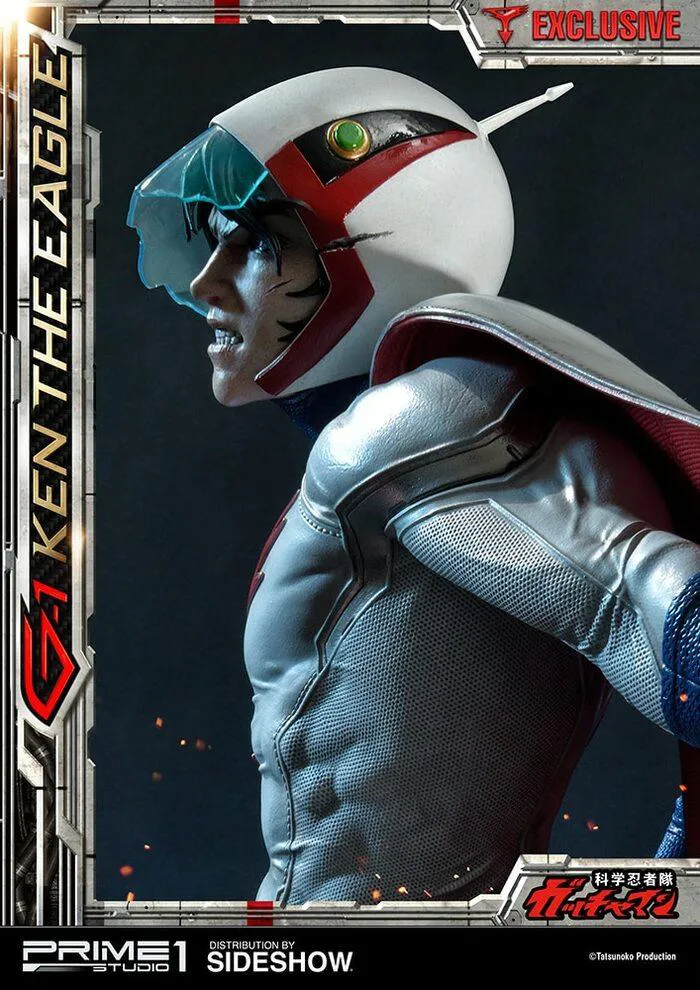 GATCHAMAN - Science Ninja Team - G-1 Ken the Eagle 1/4 Statue Exclusive Ver.