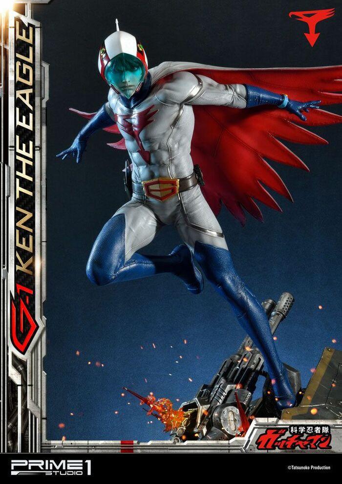 GATCHAMAN - Science Ninja Team - G-1 Ken the Eagle 1/4 Statue Exclusive Ver.