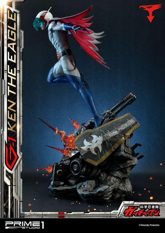 GATCHAMAN - Science Ninja Team - G-1 Ken the Eagle 1/4 Statue Exclusive Ver.