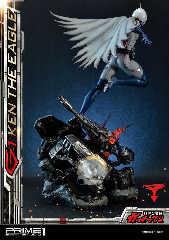 GATCHAMAN - Science Ninja Team - G-1 Ken the Eagle 1/4 Statue Exclusive Ver.