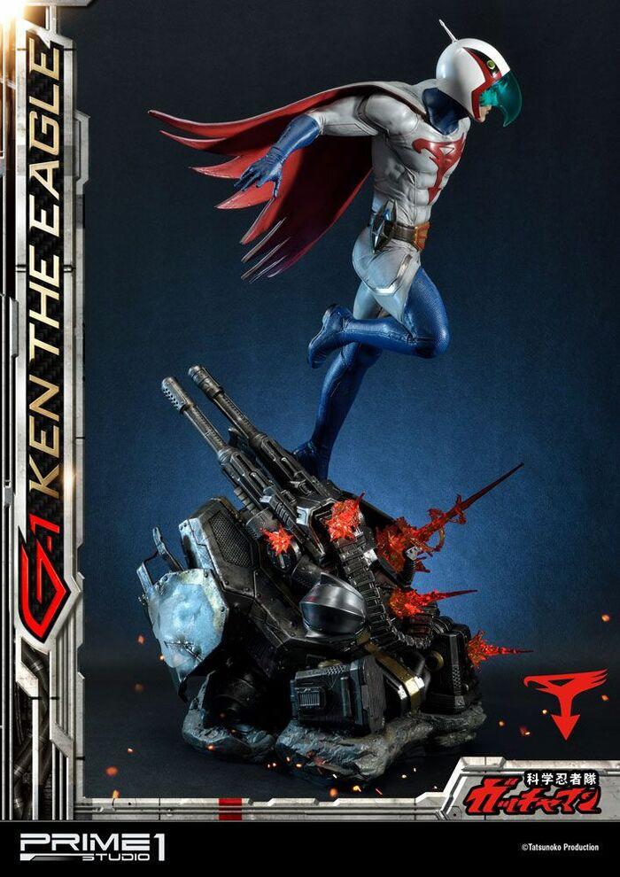 GATCHAMAN - Science Ninja Team - G-1 Ken the Eagle 1/4 Statue Exclusive Ver.