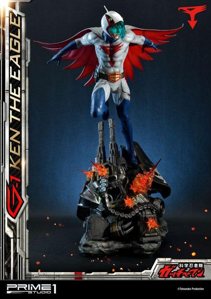 GATCHAMAN - Science Ninja Team - G-1 Ken the Eagle 1/4 Statue Exclusive Ver.