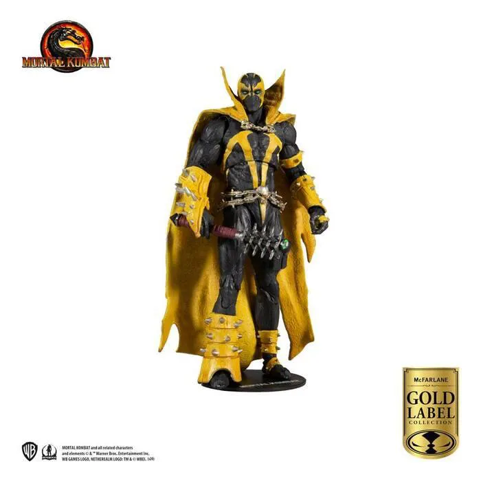 MORTAL KOMBAT - Spawn Curse of Apocalypse Gold Label Collection Action Figure