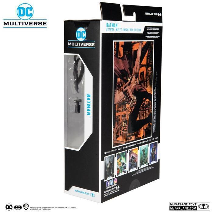 DC COMICS - Multiverse - White Knight Batman Red Variant Action Figure