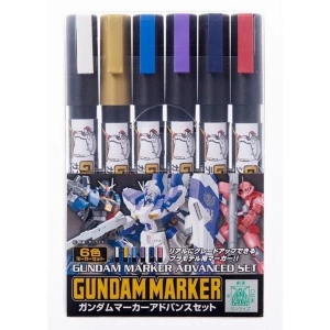 MODEL KIT ACCESSORI - Gundam Marker Advanced Set (6pcs)