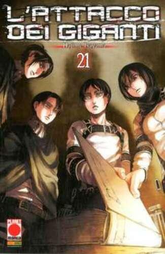 L'ATTACCO DEI GIGANTI 21 SECONDA RISTAMPA