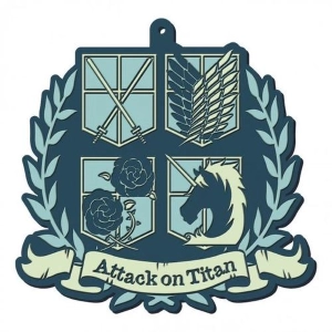 ATTACK ON TITAN - Logo Rubber Coaster Ichiban Kuji
