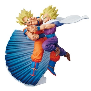 DRAGON BALL KAI - Capsule R Warriors of Legend - Son Gohan SSJ & Son Goku SSJ Mini Figure