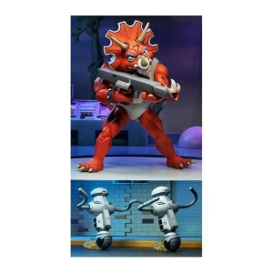TMNT - Ninja Turtles - Triceraton Infantryman & Roadkill Rodney Action Figure 3-Pack