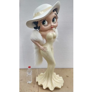 WARNER BROS - Betty Boop Madam White Dress Statue 97cm