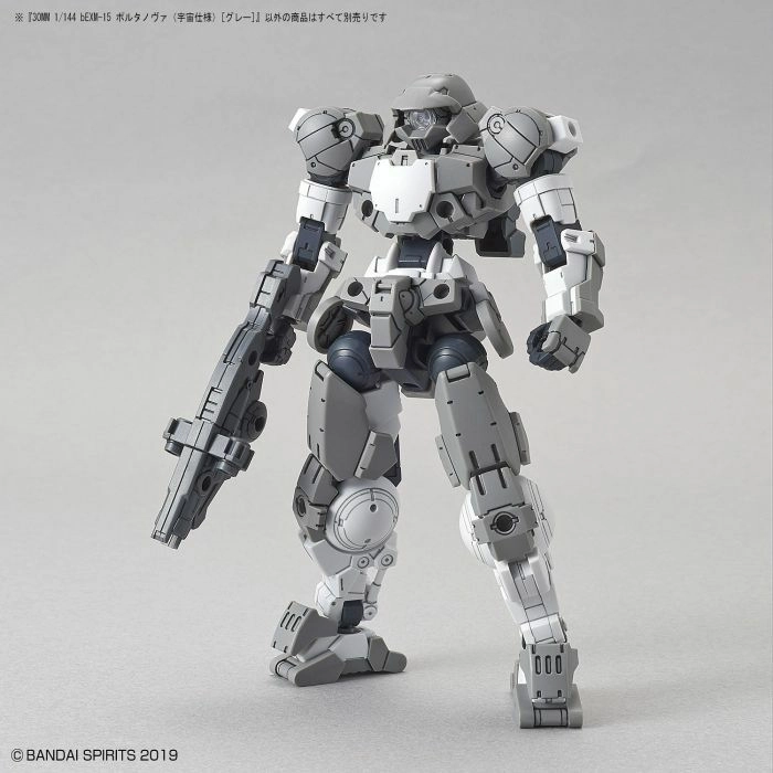 GUNDAM 30MM / 30 MINUTES MISSIONS - 1/144 bEXM-15 Portanova Space Ver. Gray Model Kit # 18