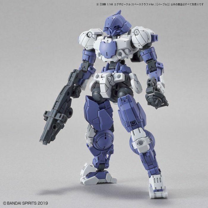 GUNDAM 30MM / 30 MINUTES MISSIONS - 1/144 Exa Vehicle Space Craft Ver. Purple Model Kit # EV07