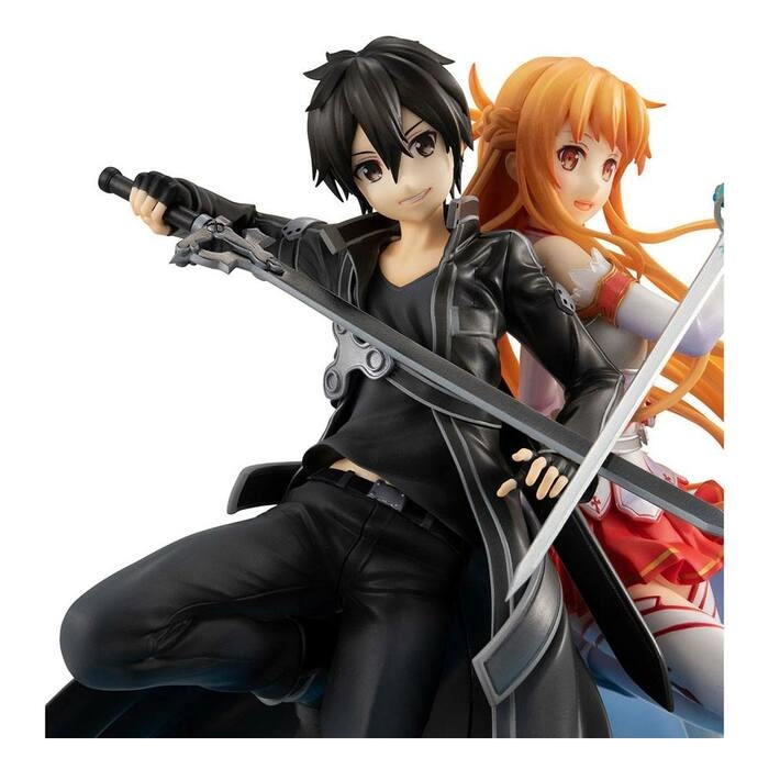 SWORD ART ONLINE - Lucrea Kirito & Asuna 10th Anniversary Pvc Figure