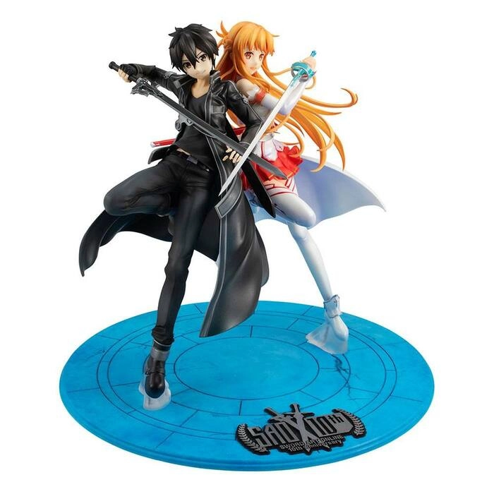 SWORD ART ONLINE - Lucrea Kirito & Asuna 10th Anniversary Pvc Figure