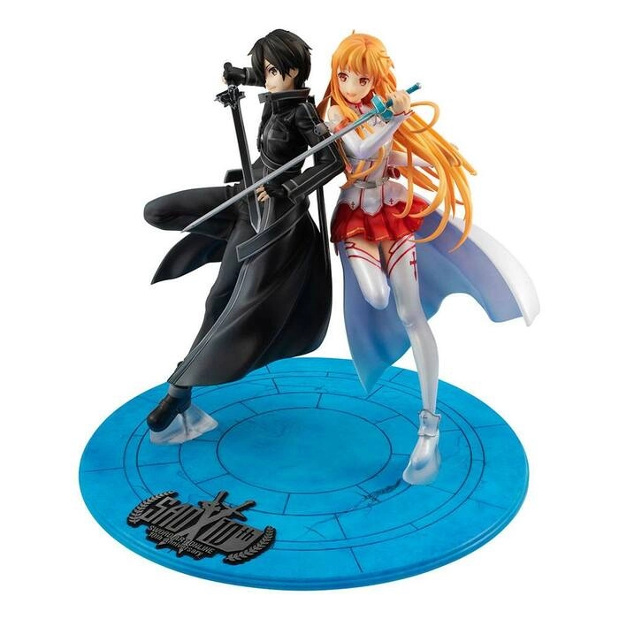 SWORD ART ONLINE - Lucrea Kirito & Asuna 10th Anniversary Pvc Figure