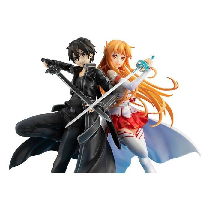 SWORD ART ONLINE - Lucrea Kirito & Asuna 10th Anniversary Pvc Figure