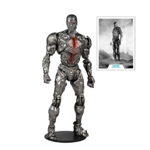 DC COMICS - Justice League Movie - Cyborg Helmet Ver. Action Figure