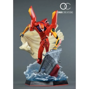 EVANGELION - EVA-02 First Appearance Polystone Statue