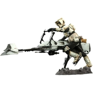 STAR WARS - The Mandalorian - Scout Trooper & Speeder Bike 1/6 Action Figure 12" TMS017