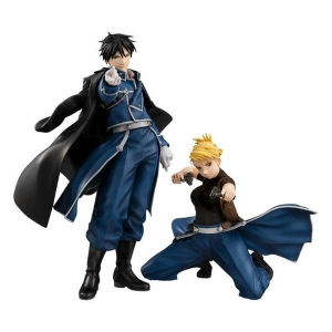 FULLMETAL ALCHEMIST - Roy Mustang & Liza Hawkeye Pvc Figure Precious G.E.M.