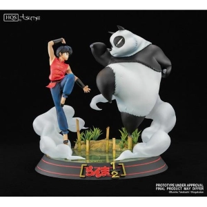 RANMA 1/2 - Ranma & Genma Jusenkyo's Cursed HQS 1/8 Statue