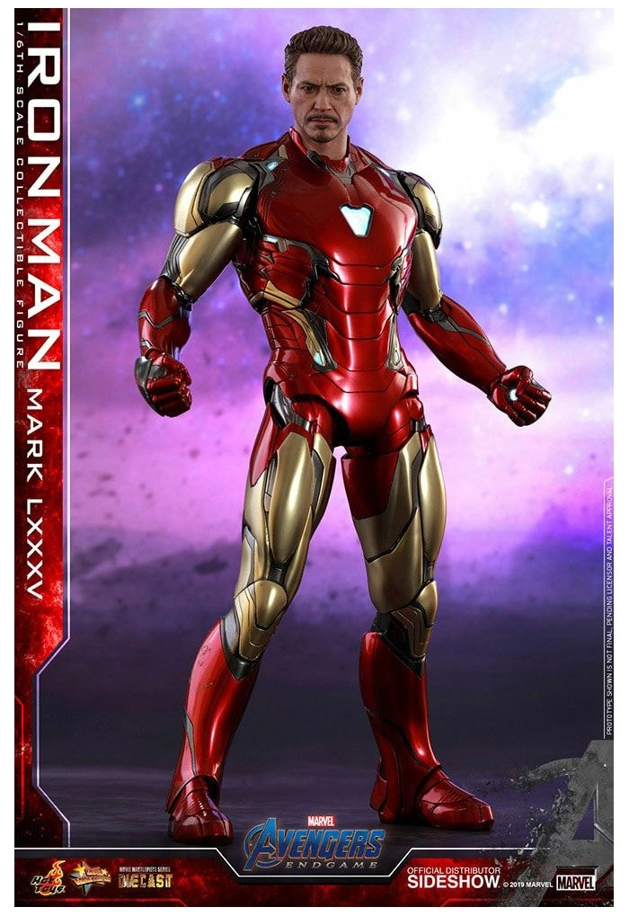 MARVEL - Avengers Endgame - Iron Man Mark LXXXV 1/6 Action Figure 12" MMS528-D30