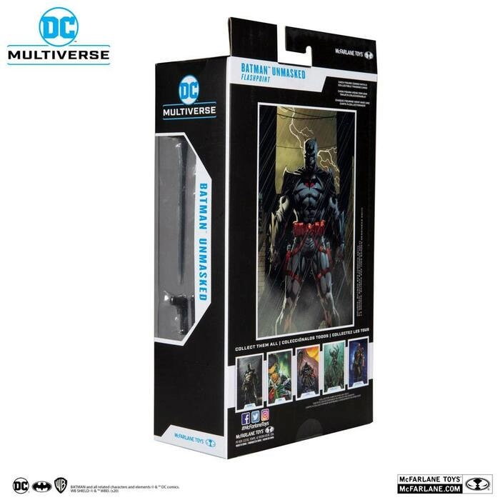 DC COMICS - Multiverse - Thomas Wayne Flashpoint Batman Unmasked Action Figure