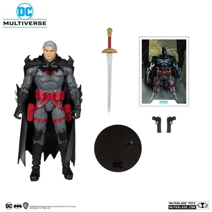 DC COMICS - Multiverse - Thomas Wayne Flashpoint Batman Unmasked Action Figure