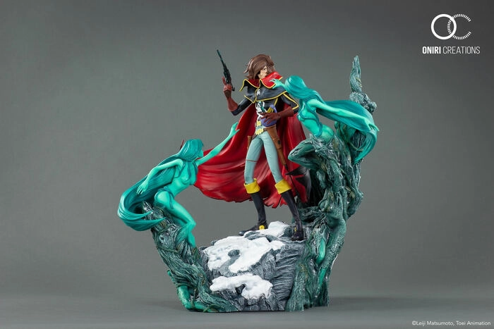 CAPITAN HARLOCK - Space Pirate Captain Harlock 1/6 Polystone Statue