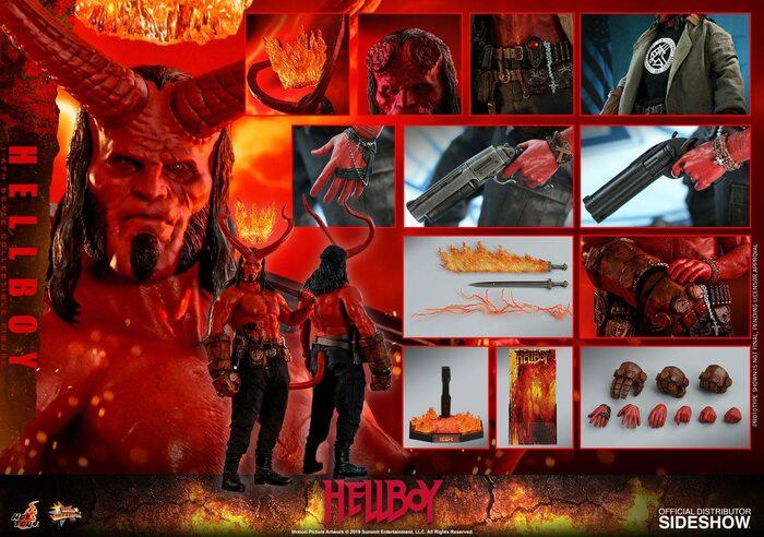 HELLBOY 2019 - Hellboy 1/6 Action Figure 12" MMS527